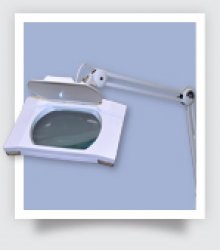 Desktop Illuminated Medical Magnifier With 3 Diopter Lens